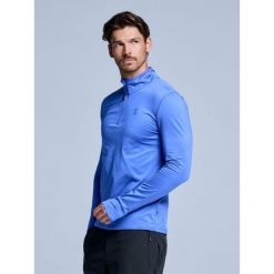 Bluza narciarska - Męska - Arctic 2.0 - Ballpoint Blue. Niebieskie bluzy bez kaptura męskie POEDERBAAS, m, z elastanu. W wyprzedaży za 177.72 zł.