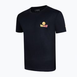 Koszulka Victor Dragon Ball T-504DBZ. Czarne t-shirty damskie VICTOR, l, bez wzorów, z materiału, bez kołnierzyka. Za 119.99 zł.