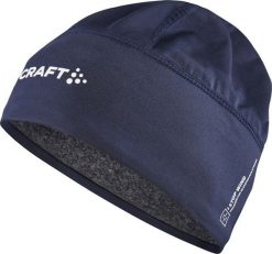 Czapka zimowa Craft Adv Windblock Fleece Hat blaze. Niebieskie czapki męskie Craft, na zimę, bez wzorów, z dzianiny. Za 163.77 zł.