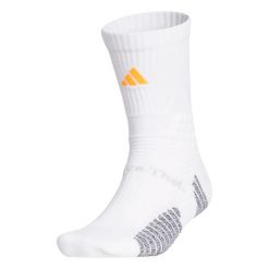 Skarpetki adidas AE. Białe skarpetki męskie Adidas, bez wzorów, z materiału. Za 120.00 zł.