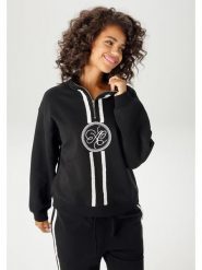 Aniston Bluza w kolorze czarnym rozmiar: 38. Czarne bluzy bez kaptura damskie Aniston. Za 135.17 zł.