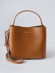 CXL by Christian Lacroix Skórzana torebka w kolorze jasnobrązowym - 22 x 27 x 13 cm rozmiar: onesize. Brązowe torebki klasyczne damskie CXL by Christian Lacroix, bez wzorów, z materiału, bez dodatków. Za 435.11 zł.