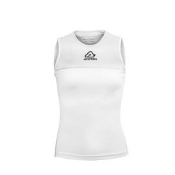 Damski tank top Acerbis Vicky. Białe topy damskie ACERBIS, bez wzorów, bez kołnierzyka. Za 135.00 zł.