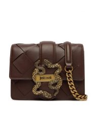 Just Cavalli Torebka 80RA4BM3 ZSD88 Brązowy. Brązowe torebki klasyczne damskie Just Cavalli, bez wzorów, ze skóry, wizytowe, bez kołnierzyka, bez ramiączek. Za 809.99 zł.