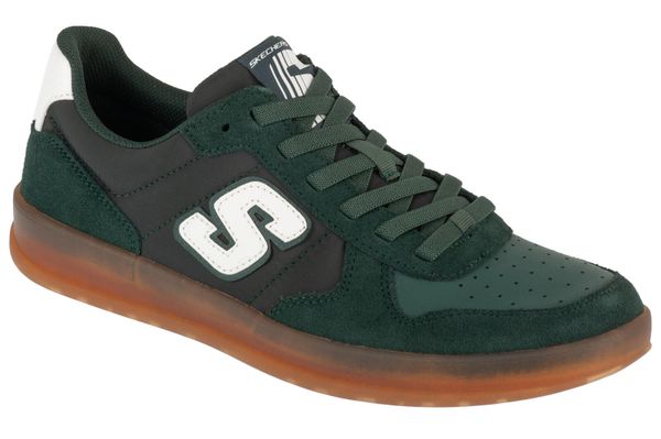 Buty sportowe Sneakersy męskie, New Wave Cup - Calven. Zielone buty sportowe na co dzień męskie Skechers, z materiału, bez zapięcia, trekkingowe. Za 299.99 zł.