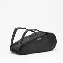 Torba do tenisa Artengo XL Team na 12 rakiet. Czarne torebki klasyczne damskie ARTENGO, bez wzorów, z materiału, duże, bez dodatków. Za 239.99 zł.