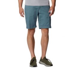 Spodenki trekkingowe męskie Columbia Pacific Ridge Belted. Czarne szorty męskie Columbia, bez kołnierzyka. Za 149.99 zł.