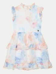 Guess Sukienka codzienna J5RK12 WA2T0 Kolorowy Regular Fit. Sukienki dziewczęce Guess, z aplikacjami, z syntetyku, bez ramiączek. Za 179.99 zł.