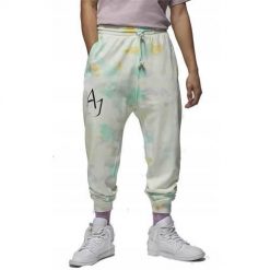 Spodnie sportowe męskie Nike Air Jordan. Białe spodnie sportowe męskie Nike, z bawełny. Za 276.00 zł.