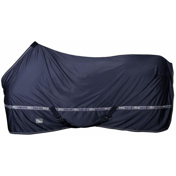 Sucha koszula dla koni Harry's Horse. Niebieskie koszule damskie HARRYS HORSE, s, bez wzorów, sportowe, bez kołnierzyka, bez ramiączek. Za 257.50 zł.