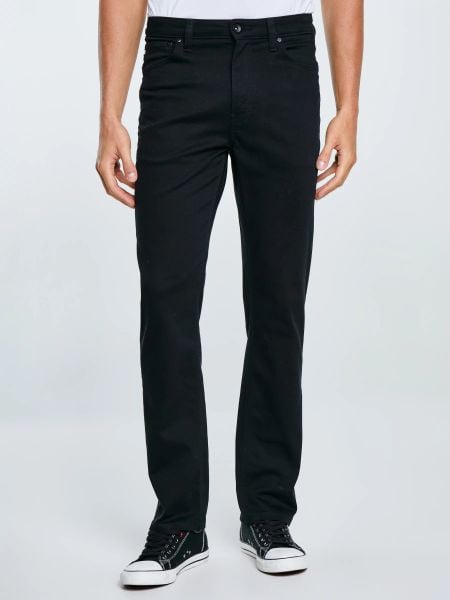 Jeansy męskie z prostą nogawką czarne Toros 915. Czarne jeansy męskie Big Star. W wyprzedaży za 249.99 zł.