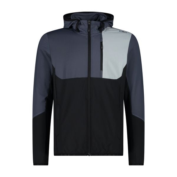 Kurtka z kapturem CMP. Czarne kurtki męskie CMP, bez wzorów, sportowe, z kapturem. Za 403.50 zł.