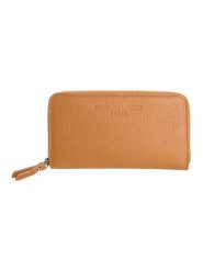 Christian Laurier Skórzany portfel "Mony" w kolorze karmelowym - 19,5 x 10,5 cm rozmiar: onesize. Brązowe portfele damskie Christian Laurier, bez wzorów, z materiału. Za 148.61 zł.
