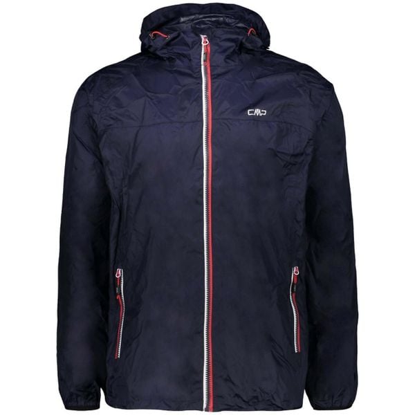 Kurtka męska turystyczna CMP 3X57627. Niebieskie kurtki męskie CMP, m, bez wzorów, sportowe, bez kaptura. W wyprzedaży za 119.99 zł.