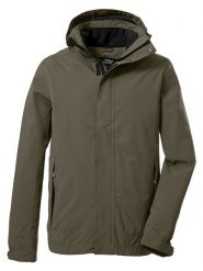 Killtec Kurtka funkcyjna "KOS 87" w kolorze khaki rozmiar: XL. Brązowe kurtki outdoor męskie KILLTEC, s, bez wzorów, bez kaptura. Za 140.53 zł.