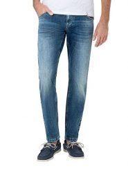 Timezone Dżinsy "Eliaz" - Slim fit - w kolorze niebieskim rozmiar: W34/L30. Niebieskie jeansy męskie Timezone. Za 158.10 zł.