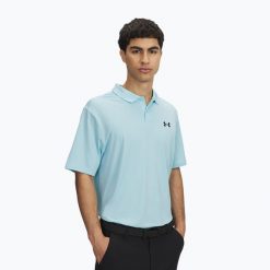 Koszulka Under Armour Matchplay Polo. Niebieskie koszulki polo męskie Under Armour, m, bez wzorów, bez ramiączek. Za 159.99 zł.