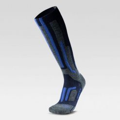 Męskie skarpety narciarskie Uyn Ski Merino Socks. Czarne skarpetki męskie UYN, bez wzorów, z dzianiny. Za 219.99 zł.
