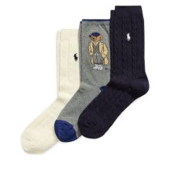 Skarpety długie Polo Ralph Lauren. Skarpetki damskie Polo Ralph Lauren, bez wzorów. Za 169.99 zł.
