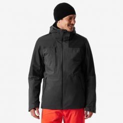 Kurtka narciarska męska Wedze 500 Sport. Szare kurtki narciarskie i snowboardowe damskie WED'ZE, l, bez wzorów, bez kaptura, narciarskie. W wyprzedaży za 299.99 zł.