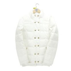 Second life - Kurtka puchowa w kolorze beżowym dla kobiet - Stan dobry. Brązowe kurtki narciarskie i snowboardowe damskie Juicy Couture, bez wzorów, z puchu, bez kaptura, narciarskie. Za 296.06 zł.