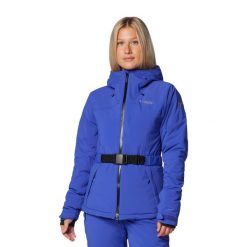 Kurtka narciarska damska Columbia Cirque Bowl Insulated. Niebieskie kurtki damskie Columbia, l, bez wzorów, bez kaptura, narciarskie. Za 1,089.00 zł.