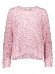 ONLY Sweter w kolorze jasnoróżowym rozmiar: M-46/48. Różowe swetry klasyczne damskie Only, m, bez kołnierzyka. Za 82.99 zł.