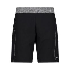 Szorty damskie CMP. Czarne szorty damskie CMP, bez wzorów, sportowe. Za 225.00 zł.