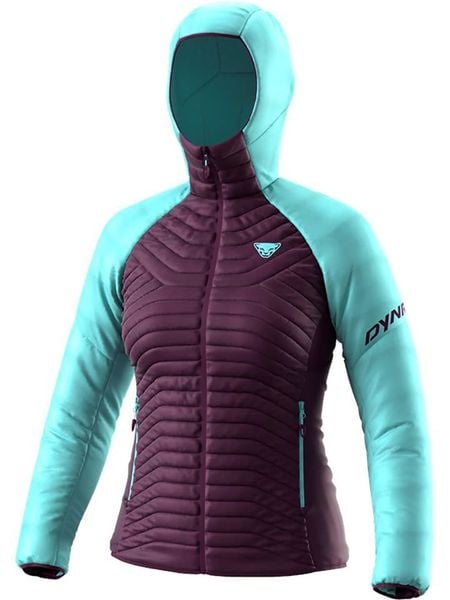 DYNAFIT Kurtka pikowana "SPEED INSULATION" w kolorze turkusowo-fioletowym rozmiar: S. Różowe kurtki damskie Dynafit, s, bez wzorów, z poliamidu, bez kaptura. Za 855.95 zł.