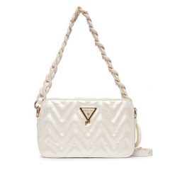 Torebka Guess. Białe torebki klasyczne damskie Guess, z aplikacjami, bez dodatków. Za 269.99 zł.