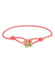 Liebeskind Bransoletka z elementem ozdobnym rozmiar: onesize. Czerwone bransoletki damskie Liebeskind, ze stali. Za 152.26 zł.