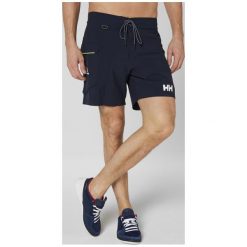 Helly Hansen Szorty kąpielowe męskie HP Shore Trunk Navy 33. Niebieskie szorty sportowe męskie Helly Hansen, m, z materiału, żeglarskie. W wyprzedaży za 199.00 zł.