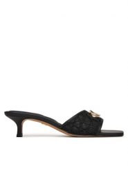 Aldo Klapki Coteazur 17084854 Czarny. Czarne klapki damskie Aldo, bez wzorów, z materiału, bez obcasa. Za 319.99 zł.
