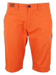 Peak Mountain Szorty w kolorze pomarańczowym rozmiar: XL. Pomarańczowe szorty męskie Peak Mountain, z bawełny, bez kołnierzyka. Za 82.99 zł.