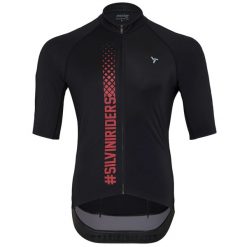 Koszulka rowerowa (z krótkim rękawem) męska SILVINI Men Jersey MAZZANO. Czerwone t-shirty sportowe męskie Silvini, l, z jersey, bez ramiączek. Za 369.98 zł.
