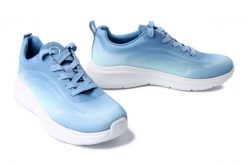 TAMARIS Comfort 8-83710-42 802 denim, półbuty damskie. Niebieskie półbuty damskie Tamaris, bez wzorów, z denimu, bez obcasa. Za 209.93 zł.