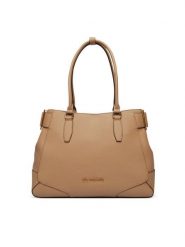 LOVE MOSCHINO Torebka JC4095PP1PLT1105 Beżowy. Brązowe torebki klasyczne damskie Love Moschino, bez wzorów, ze skóry, bez dodatków. Za 1,059.00 zł.