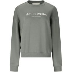 Bluza damska Athlecia Atkins. Niebieskie bluzy bez kaptura damskie Athlecia, bez wzorów, bez ramiączek, bez kaptura. Za 215.50 zł.