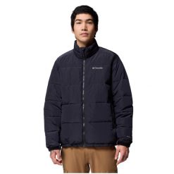 Kurtka sportowa męska Pike Lake Novelty Jacket. Czarne kurtki treningowe męskie Columbia, m, bez wzorów, z materiału, trekkingowe. Za 549.99 zł.