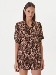 Femilet by Chantelle Koszulka piżamowa Layla FNAGJ5 Brązowy. Brązowe koszule nocne damskie Femilet by Chantelle, bez wzorów, z wiskozy. Za 179.99 zł.