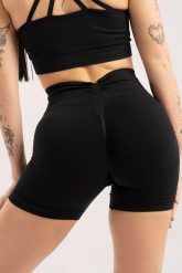 Spodenki fitness damskie Gym Glamour deep push up 2.0. Brązowe spodenki sportowe damskie GYM GLAMOUR, s, z materiału, na fitness i siłownię. Za 119.99 zł.