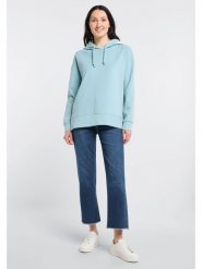 ELBSAND Bluza "Maika" w kolorze błękitnym rozmiar: M. Niebieskie bluzy z kapturem damskie ELBSAND, m, z bawełny. Za 173.99 zł.