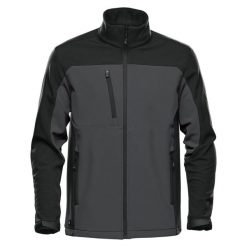 Męska Kurtka Cascades Soft Shell. Czarne kurtki męskie STORMTECH, m, bez wzorów, sportowe, bez kaptura. Za 496.99 zł.