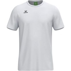 Koszulka z logo Erima TS. Białe t-shirty damskie Erima, l, bez wzorów, z bawełny, bez kołnierzyka. Za 122.00 zł.