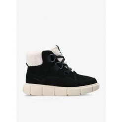 Buty zimowe damskie Sorel Explorer III NW Lace WP. Czarne obuwie trekkingowe damskie Sorel, na zimę. Za 433.99 zł.
