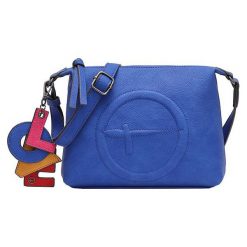 Tamaris Torebka Crossbody Torebka Fee Crossbody Bag S 3043191-800 Blue. Niebieskie torebki klasyczne damskie Tamaris, bez wzorów, pikowane, bez dodatków. W wyprzedaży za 141.00 zł.