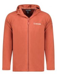 ANAPURNA Kurtka polarowa "Tugoodana" w kolorze ceglanym rozmiar: XXL. Czerwone kurtki męskie ANAPURNA, xxl, bez wzorów, z polaru, bez kaptura. Za 60.99 zł.