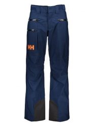 Helly Hansen Spodnie narciarskie "Garibaldi 2.0" w kolorze granatowym rozmiar: XL. Niebieskie spodnie materiałowe męskie Helly Hansen, bez wzorów. Za 320.63 zł.