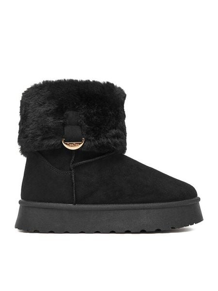 DeeZee Śniegowce CEO-CS6367-04 Czarny. Czarne kozaki dziewczęce DeeZee, z materiału. Za 119.99 zł.