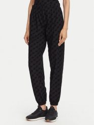 HUGO Spodnie dresowe Flokky 50566682 Czarny Relaxed Fit. Czarne spodnie dresowe damskie Hugo, xs, bez wzorów, z bawełny. Za 399.99 zł.